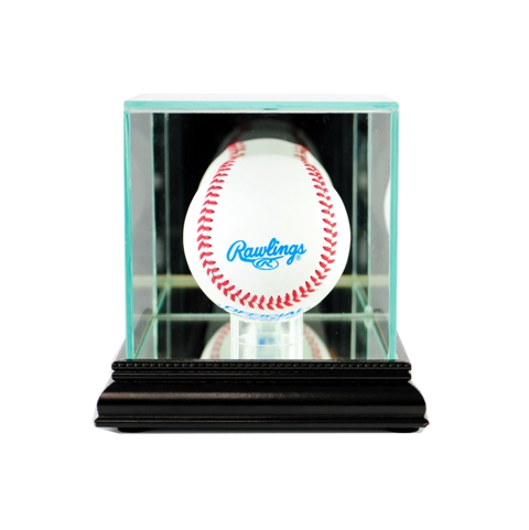 SBSB-B Single Baseball Display Case- Black