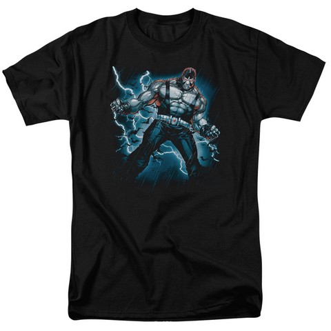 Batman-Stormy Bane - Short Sleeve Adult 18-1 Tee - Black- Medium
