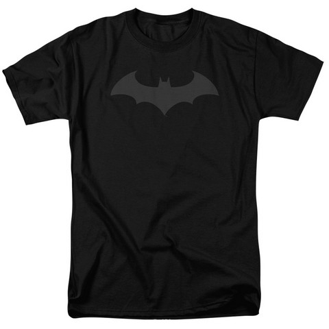 Batman-Hush Logo - Short Sleeve Adult 18-1 Tee - Black, Small