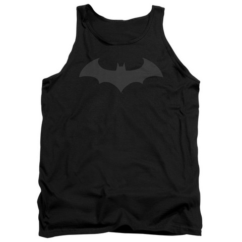 Batman-Hush Logo - Adult Tank Top - Black- Medium