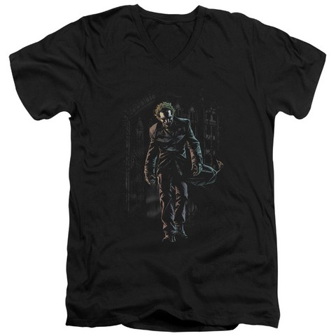 Batman-Joker Leaves Arkham - Black- Small