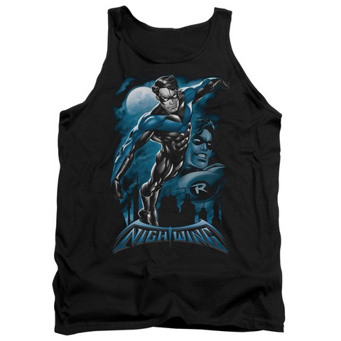 Batman-All Grown Up - Adult Tank Top - Black- 2X