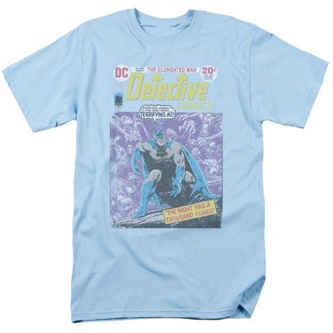 Batman BAT-1012 A Thousand Fears - Light Blue - Extra Large