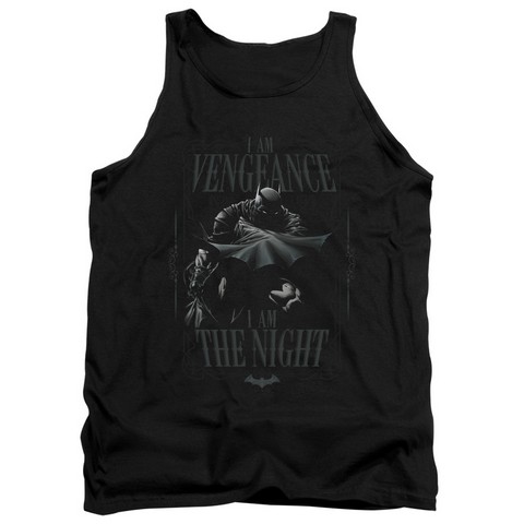 Batman-I Am - Adult Tank Top - Black- Large