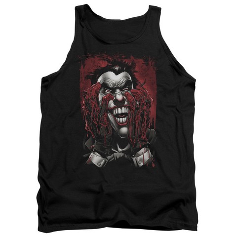 Batman-Blood In Hands - Adult Tank Top - Black, Medium
