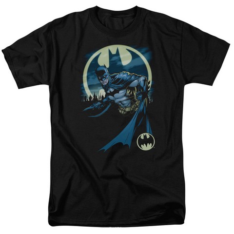 Batman-Heed The Call - Short Sleeve Adult 18-1 Tee - Black- Small