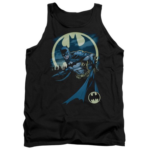 Batman-Heed The Call - Adult Tank Top - Black- Medium
