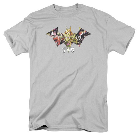 Batman-Sirens Bat - Silver- Medium