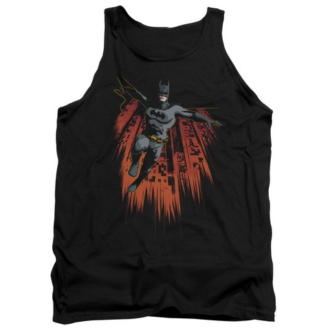 Batman-Majestic - Adult Tank Top - Black- 2X