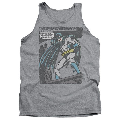Batman-Bat Origins - Adult Tank Top - Athletic Heather- 2X