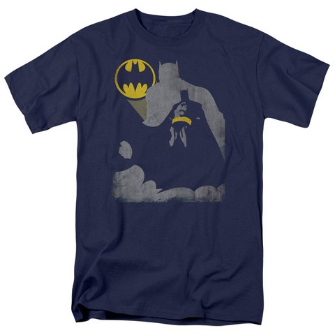 Batman-Bat Knockout - Navy- Medium
