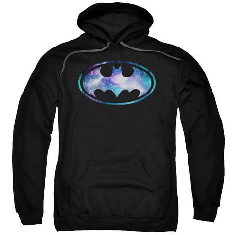 Batman-Galaxy 2 Signal - Adult Pull-Over Hoodie - Black- Extra Large -  Trevco, BM2459-AFTH-4