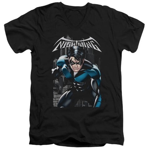 Batman-A Legacy - Short Sleeve Adult 30-1 Tee - Black- Medium