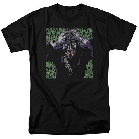 Batman-Insanity - Short Sleeve Adult 18-1 Tee - Black- 4X