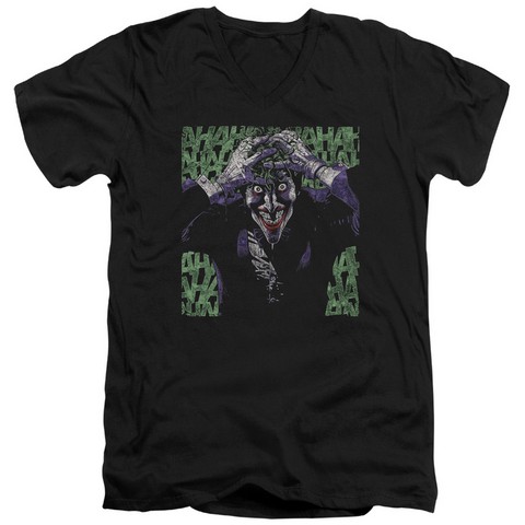 Batman-Insanity Short Sleeve Adult 30-1 Tee - Black- Large