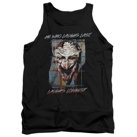 Batman-Just For Laughs - Adult Tank Top - Black- 2X