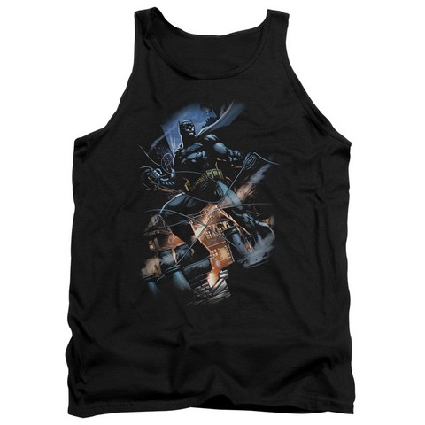 Batman-Gotham Knight - Adult Tank Top - Black- Medium