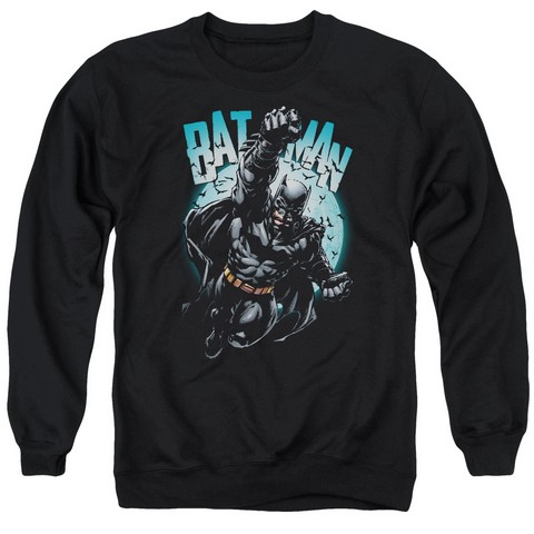 Batman-Moon Knight - Adult Tee - Black- Extra Large