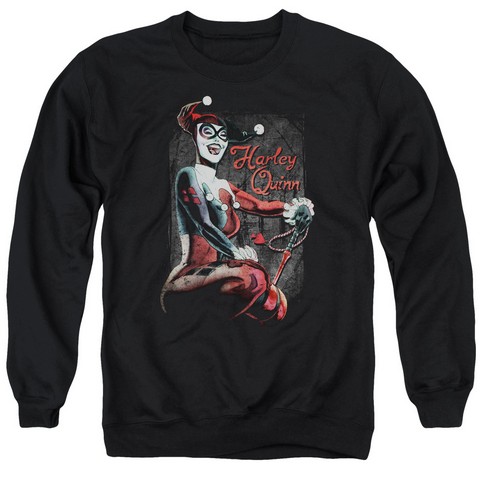 Batman-Laugh It Up - Adult Tee - Black- Medium