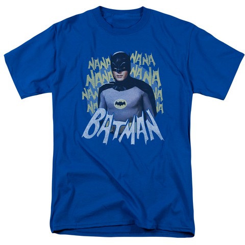 Batman Classic Tv-Theme Song - Royal Blue- Small