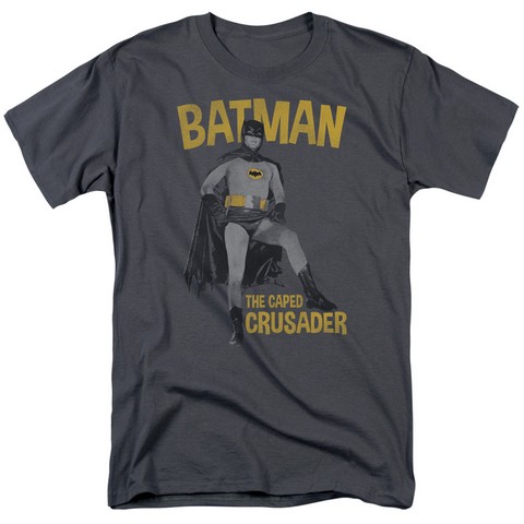 Batman Classic Tv-Caped Crusader - Charcoal- 3X