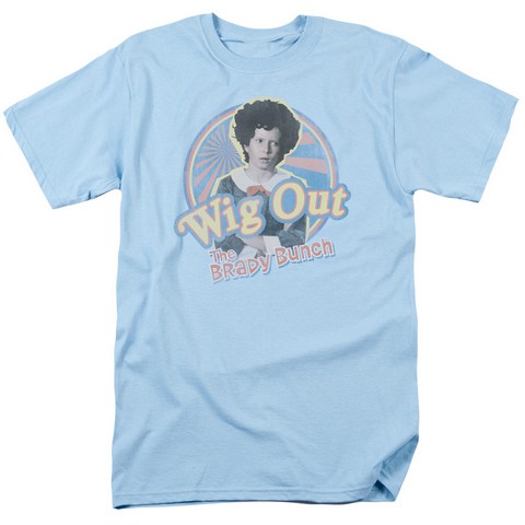 Brady Bunch-Wig Out - Light Blue- Small