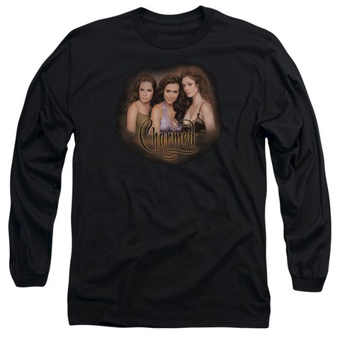 Charmed-Smokin - Long Sleeve Adult 18-1 Tee - Black- Small