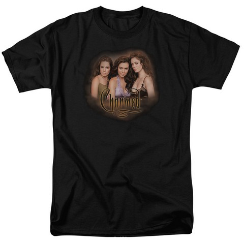 Charmed-Smokin - Short Sleeve Adult 18-1 Tee - Black- Medium