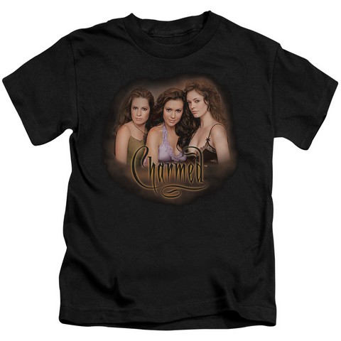 Charmed-Smokin - Short Sleeve Juvenile 18-1 Tee - Black- Small 4