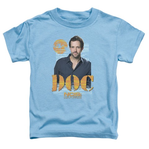 Ncis La-Doc - Short Sleeve Toddler Tee - Carolina Blue- Large 4T