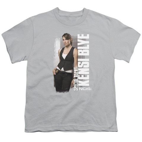 Ncis La-Kensi - Short Sleeve Youth 18-1 Tee - Silver- Extra Large