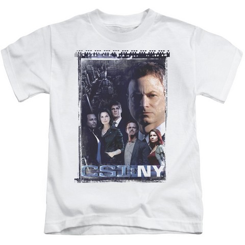 Csi Ny-Watchful Eye 18-1 Tee - White- Large 7