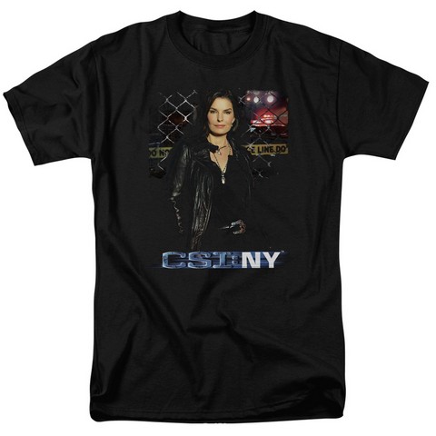 Csi Ny-Jo - Short Sleeve Adult 18-1 Tee - Black- Small