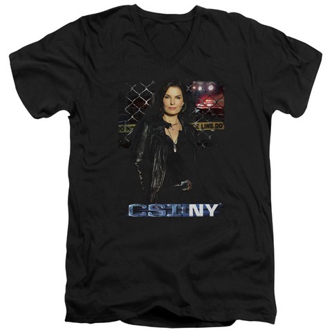 Csi Ny-Jo - Short Sleeve Adult 30-1 Tee - Black- Medium
