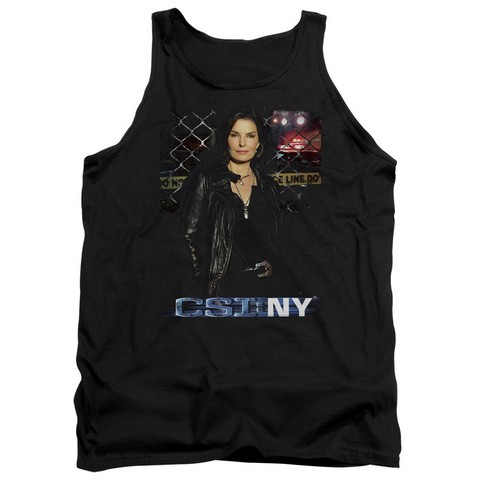 Csi Ny-Jo - Adult Tank Top - Black- Medium