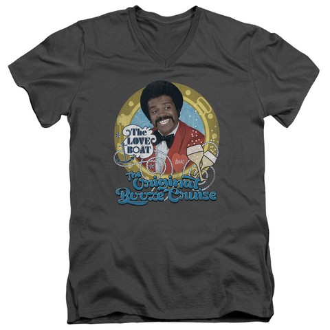 Love Boat-Original Booze Cruise - Charcoal- Small