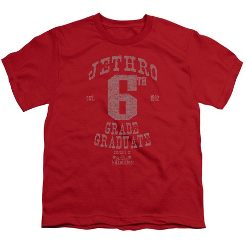 Beverly Hillbillies-Mr 6Th Grade Grad - Red- Extra Large