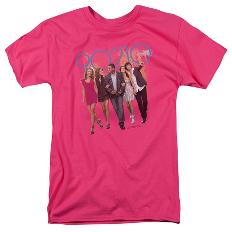 90210-Walk Down The Street - Hot Pink- Extra Large
