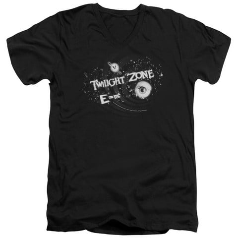 Twilight Zone-Another Dimension - Short Sleeve Adult 30-1 Tee - Black- Small