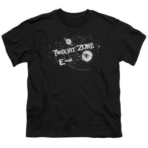 Twilight Zone-Another Dimension - Short Sleeve Youth 18-1 Tee - Black- Extra Large