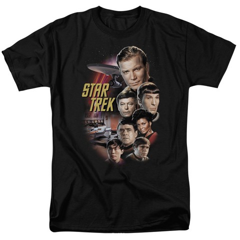 st Original-The Classic Crew - Short Sleeve Adult 18-1 Tee - Black, Extra Large