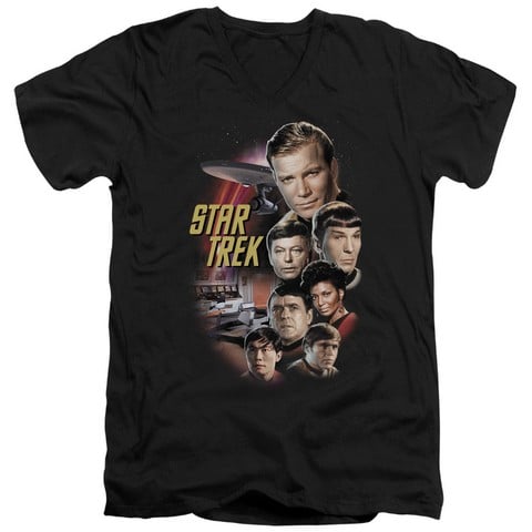 st Original-The Classic Crew - Short Sleeve Adult 30-1 Tee - Black- Medium