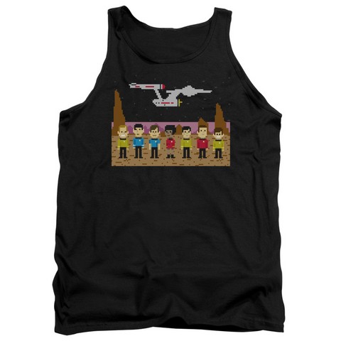 Star Trek-Tos Trexel Crew - Adult Tank Top - Black- Medium