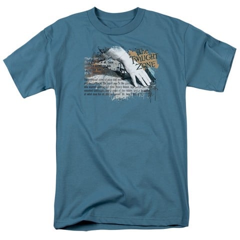 Twilight Zone-Henry Bemis - Short Sleeve Adult 18-1 Tee - Slate- 2X