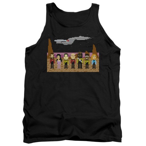 Star Trek-Tng Trexel Crew - Adult Tank Top - Black- Medium