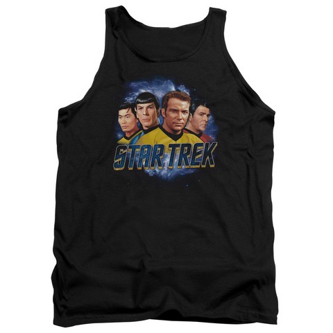 Star Trek-The Boys - Adult Tank Top - Black- Medium