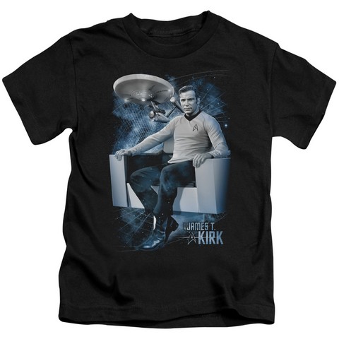 Star Trek-Captains Chair - Black- Small 4