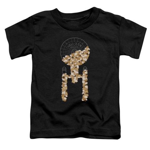 Star Trek-Tribble Takeover - Short Sleeve Toddler Tee - Black- Small 2T