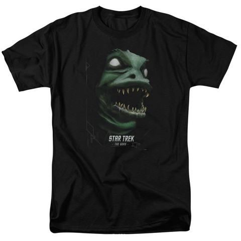 Star Trek-The Gorn - Short Sleeve Adult 18-1 Tee - Black- Medium