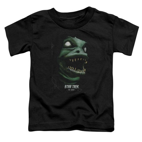 Star Trek-The Gorn - Short Sleeve Toddler Tee - Black- Medium 3T